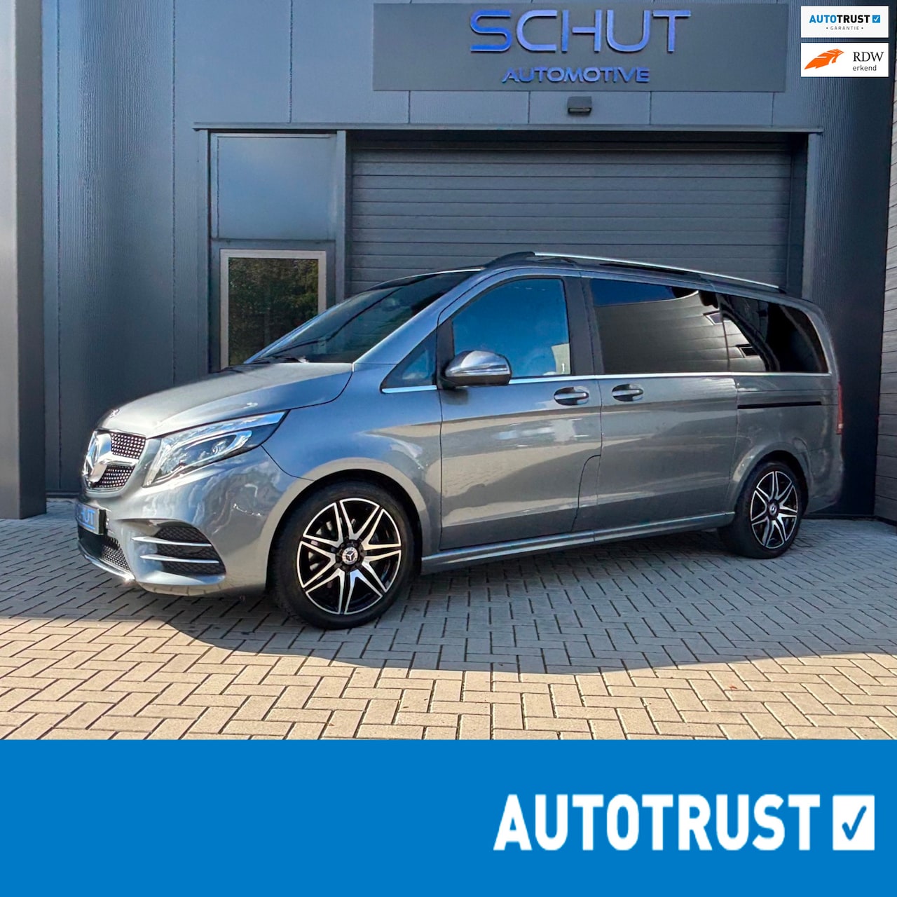 Mercedes-Benz V-klasse - 300d Lang Avantgarde Edition AMG | NAPPA | 2 x PANO | BURMESTER | 6-8 PERSOONS | DEALER OH - AutoWereld.nl