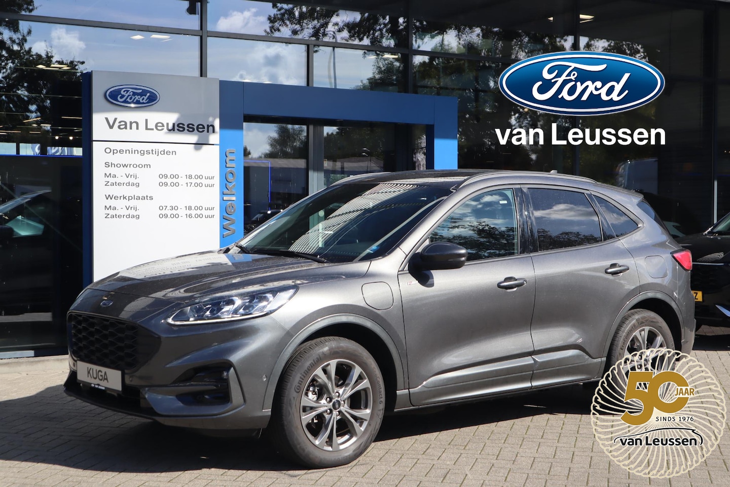 Ford Kuga - 2.5 PHEV ST-LINE-X TREKHAAK B&O-AUDIO AGR-STOELEN WINTERPACK 4-JAAR/100.000KM GARANTIE - AutoWereld.nl