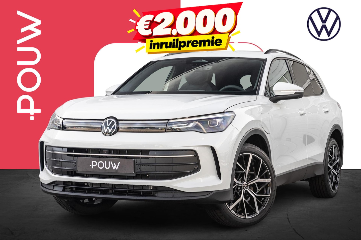 Volkswagen Tiguan - 1.5 eHybrid 204pk Limited Edition | Trekhaak Pakket | 20" Velgen - AutoWereld.nl