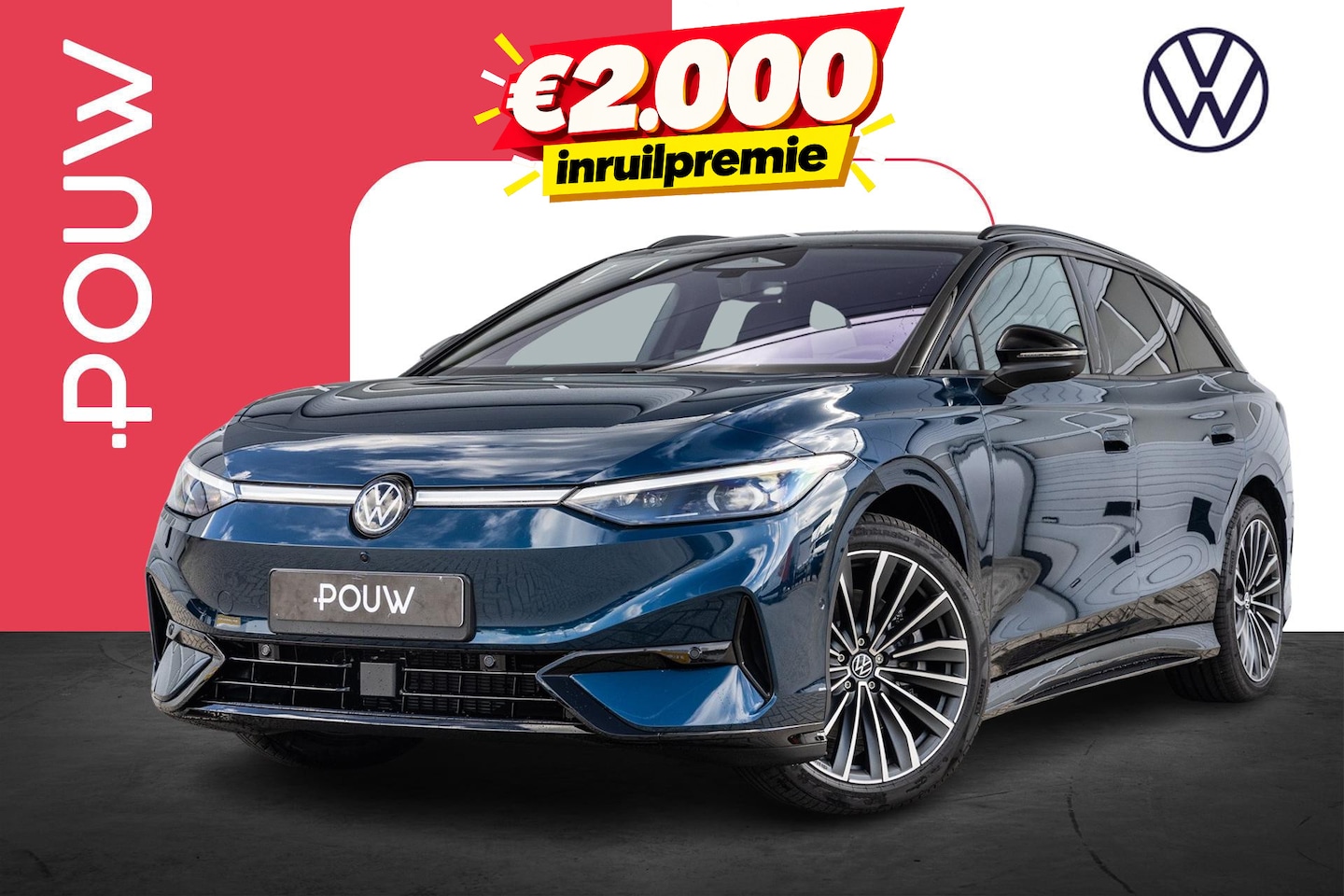 Volkswagen ID.7 Tourer - Limited Edition Plus 286pk 77 kWh | Velgen 20'' | Trekhaak Inklapbaar - AutoWereld.nl