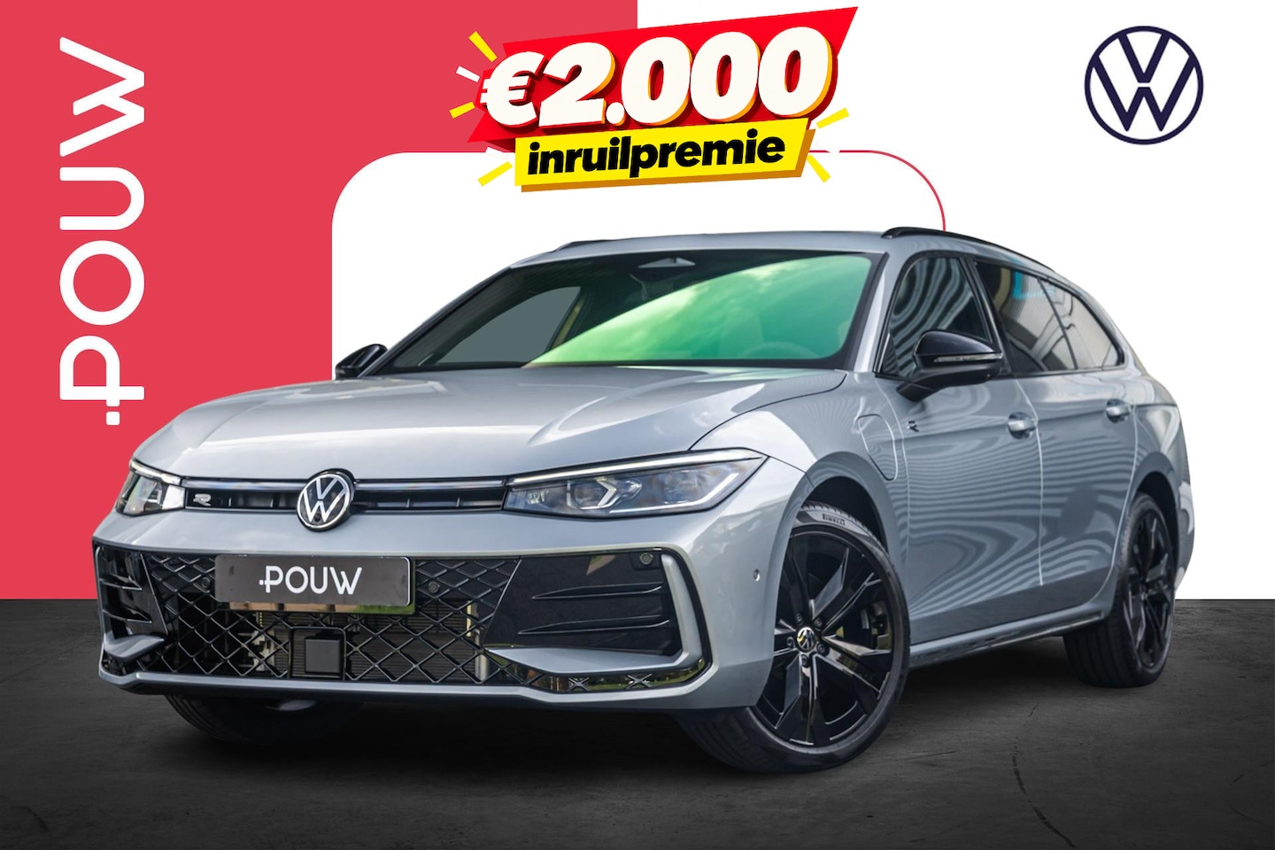 Volkswagen Passat Variant - 1.5 eHybrid 272pk R-Line Edition 2027 | Black Style Pakket | 19 Inch Rotterdam - AutoWereld.nl
