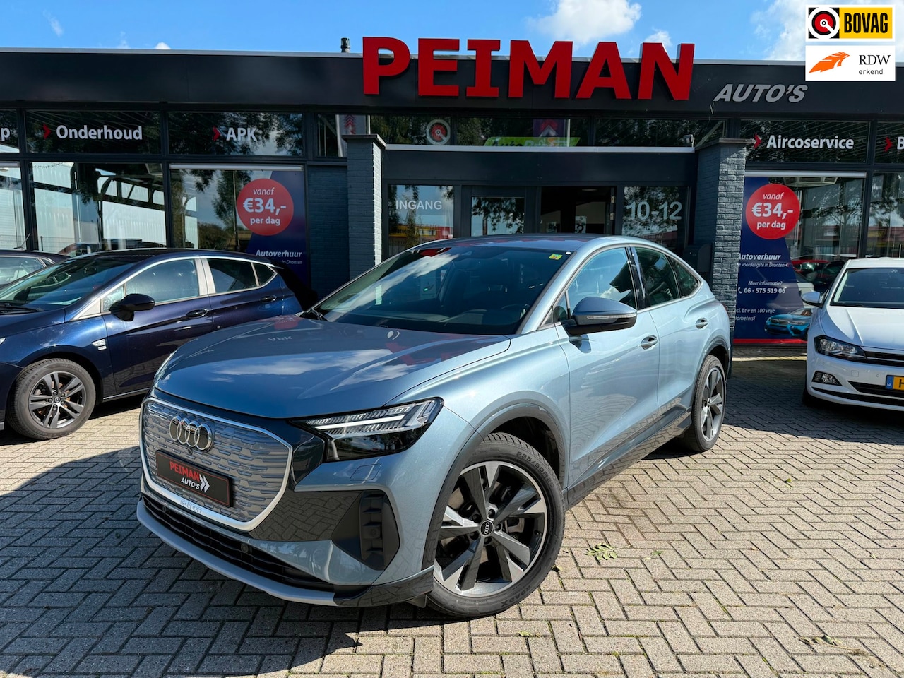 Audi Q4 Sportback e-tron - 40 Edition 77 kWh |Matrix | Camera | Stoelverwarming | ACC | Elektrische achterklep | - AutoWereld.nl