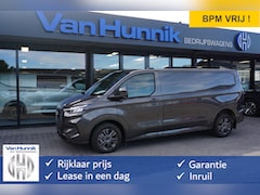 Ford Transit Custom - e-Transit 320L 218PK 71KWH Limited AUT BPM VRIJ Navi, ACC, 360° Cam, 17" LM, Trekhaak NR.