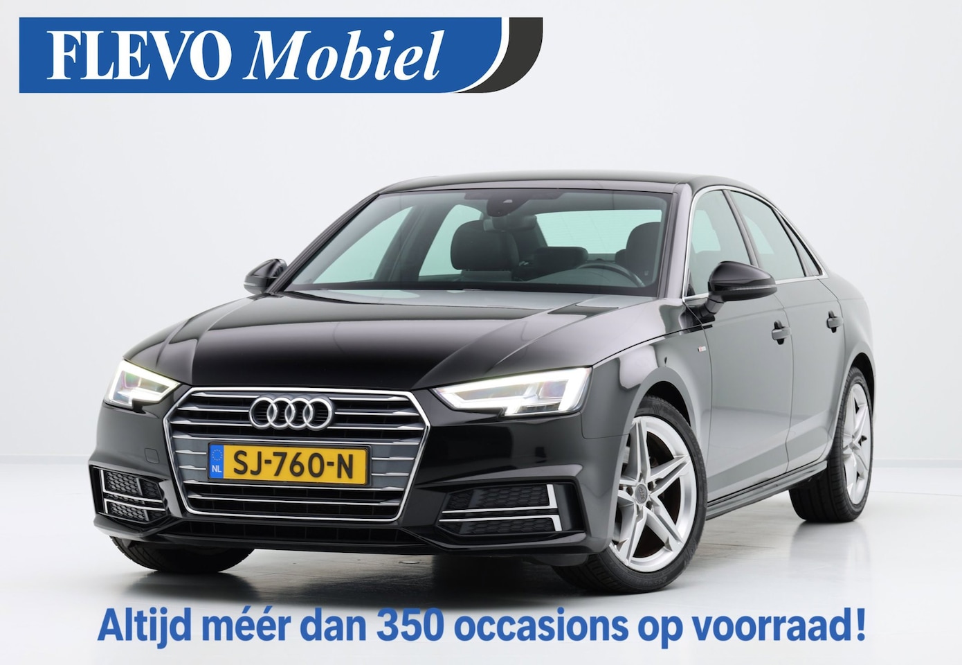 Audi A4 Limousine - 1.4 TFSI 150PK Sport S-line Aut. Navi|Half Leder|Clima|LMV - AutoWereld.nl