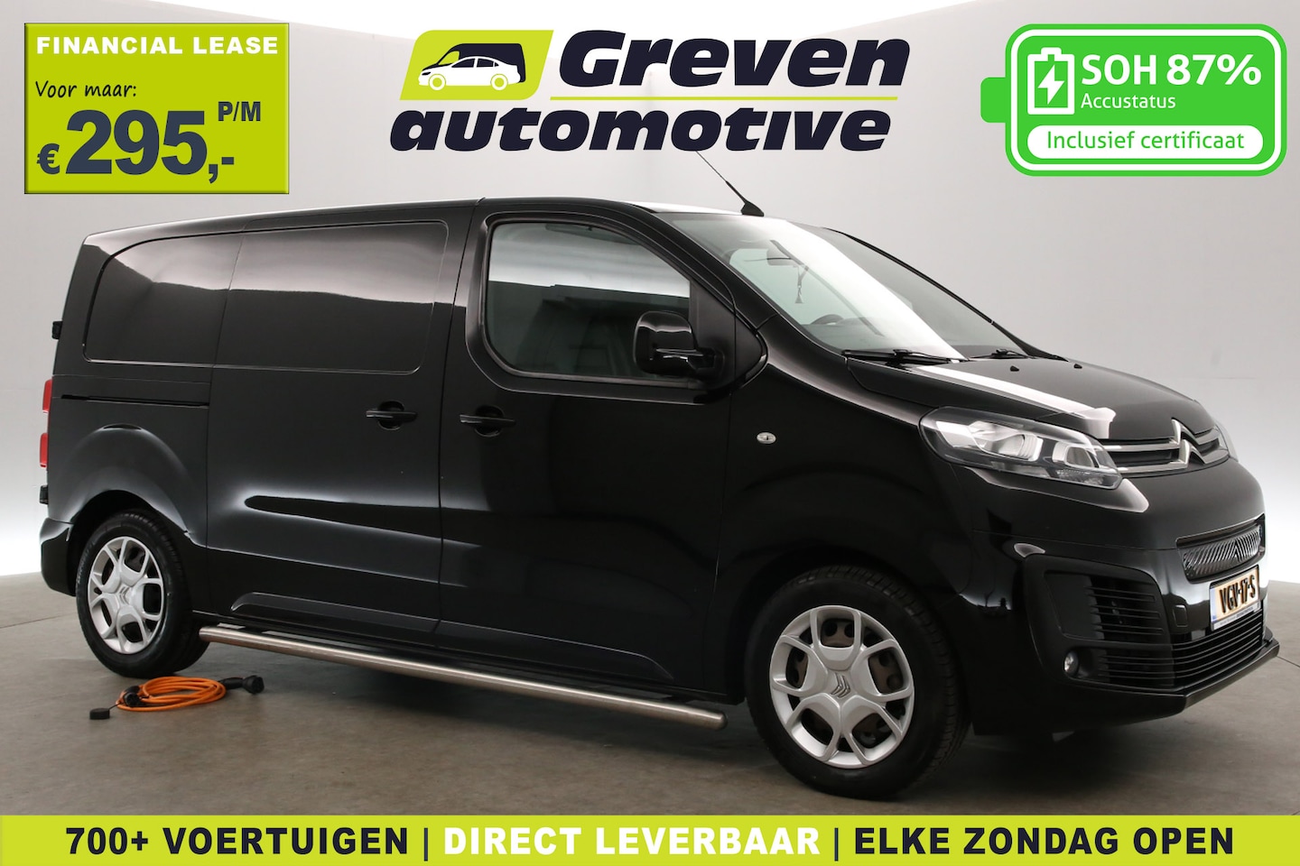 Citroën ë-Jumpy - 75 kWh L2H1 | Snelladen | SOH 87% | Airco | Cruise | Carplay | 3 Zits | Parkeersensoren - AutoWereld.nl