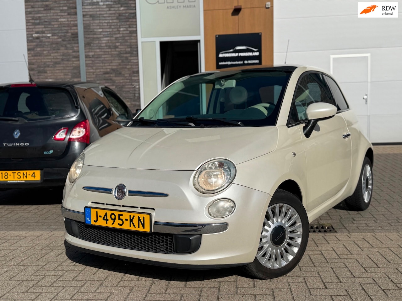 Fiat 500 - 1.4-16V Pop | Glazen dak | Climate control | - AutoWereld.nl