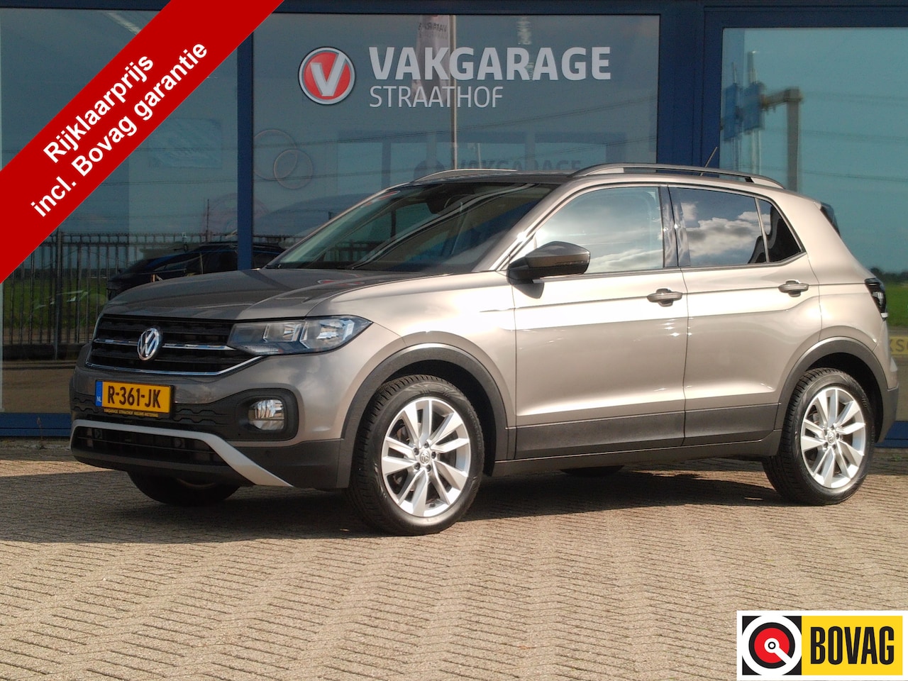 Volkswagen T-Cross - 1.0 TSI Style 1.0 TSI Style, Afn. Trekhaak / Carplay + Android Auto / Camera + Sensoren / Climate Contro - AutoWereld.nl