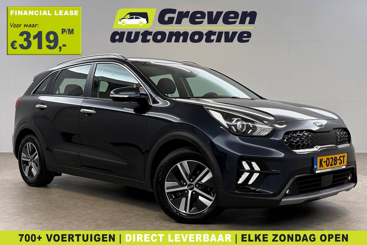 Kia Niro - 1.6 GDi Hybrid DynamicLine | Camera | Clima | Carplay | Cruise | Trekhaak | Navi | Parkeer - AutoWereld.nl
