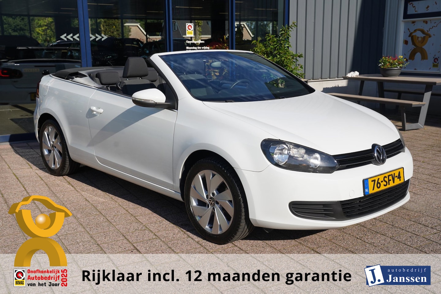 Volkswagen Golf Cabriolet - 1.2 TSI BlueMotion|Prijs rijklaar incl 12 nd garantie| 17"LMV PDC Cruise Airco - AutoWereld.nl