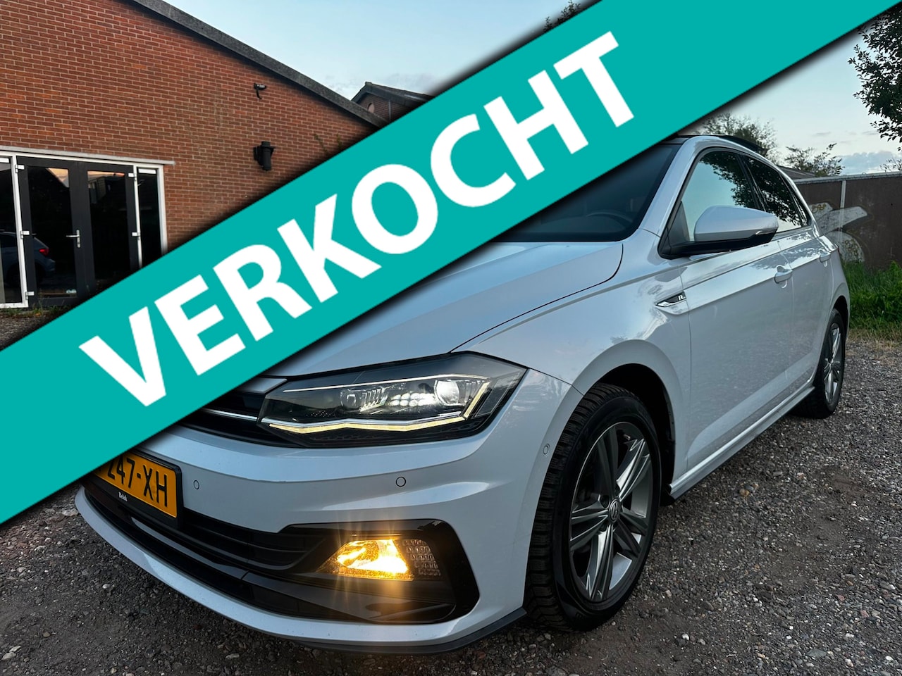 Volkswagen Polo - 1.0 TSI R-Line CARPLAY PANO NL APK 2027 IN TOP STAAT. - AutoWereld.nl