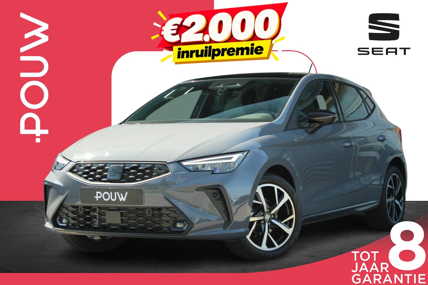 SEAT Ibiza - 1.0 EcoTSI 95pk FR Business Connect | Panoramadak | Achteruitrijcamera - AutoWereld.nl