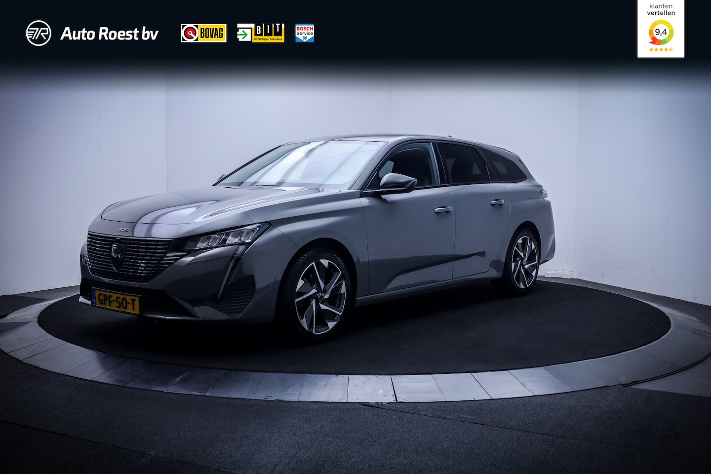 Peugeot 308 SW - 1.2T ALLURE FULL LED | 360 CAM | CARPLAY | ACC | DAB | NAVI | CLIMA | PDC | LMV 17'' - AutoWereld.nl