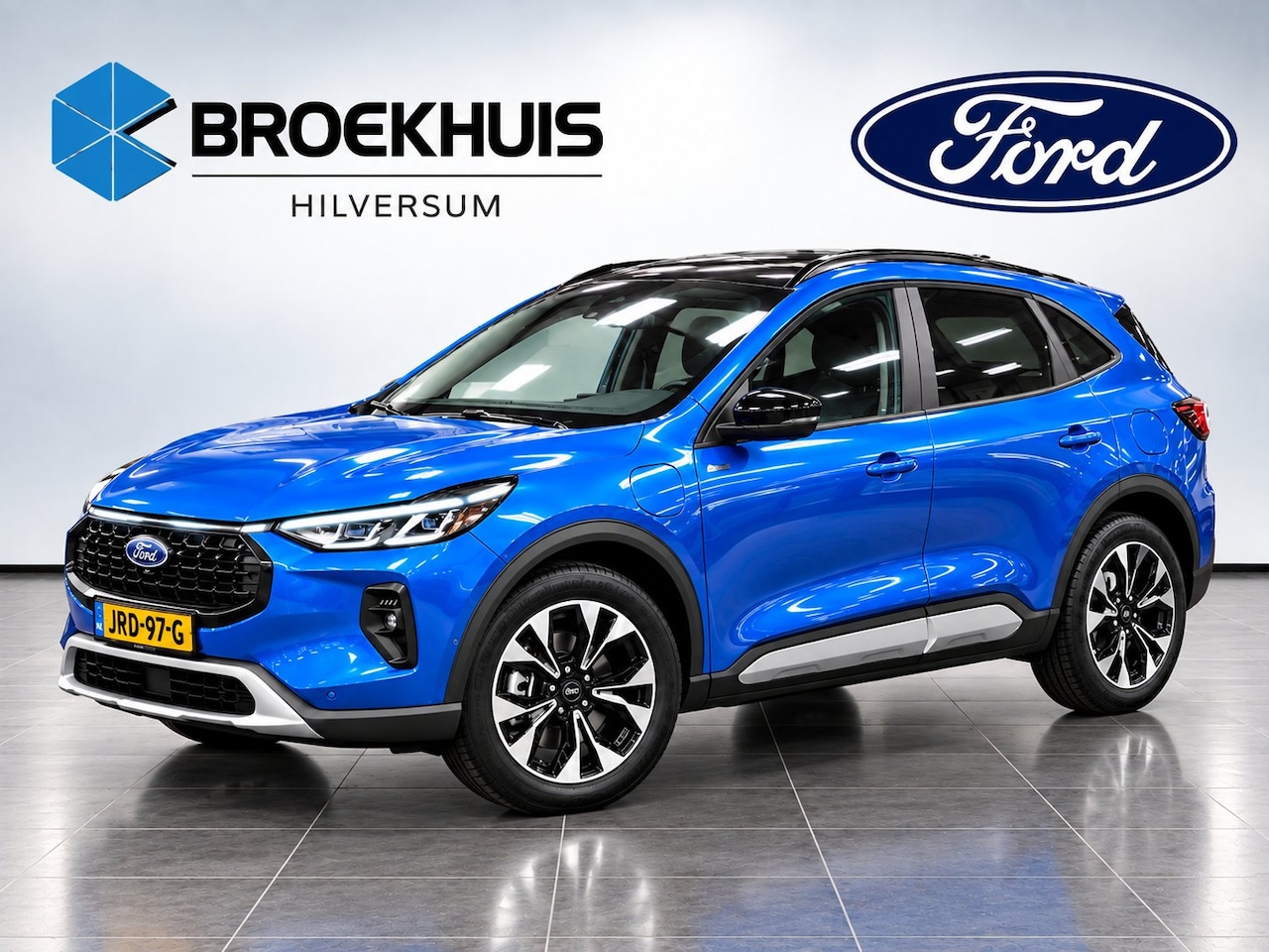 Ford Kuga - 2.5 PHEV Active X 243pk | Elektr. trekhaak | Panoramadak | Adaptive Cruise | Dodehoek Dete - AutoWereld.nl