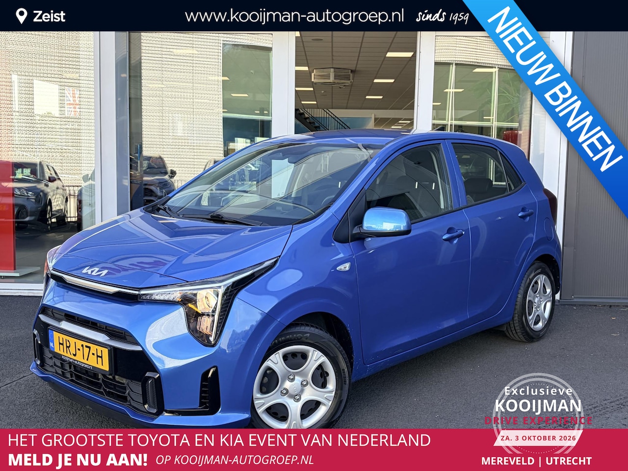 Kia Picanto - 1.0 DPI DynamicLine 5p. | Achteruitrijcamera | Navigatie | DAB | Cruise Control - AutoWereld.nl