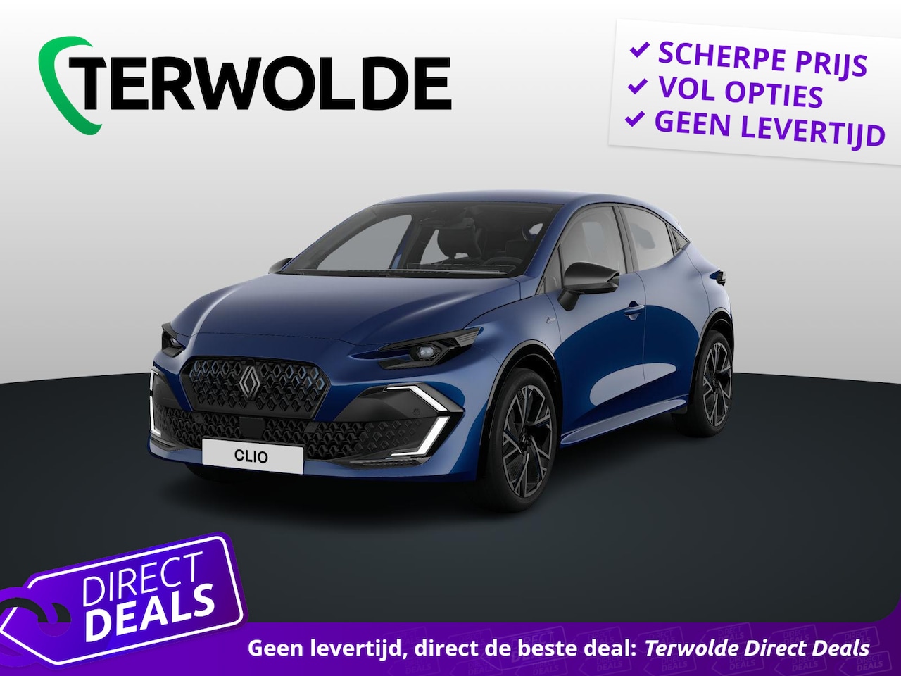 Renault Clio - esprit Alpine full hybrid E-Tech 160 pk - AutoWereld.nl