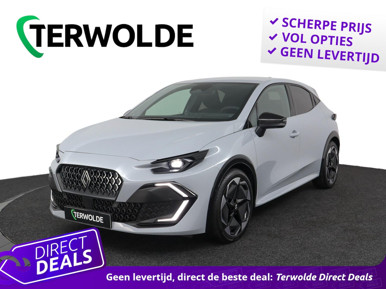 Renault Clio - techno full hybrid E-Tech 160 pk | lichtmetalen wielen 18""rythmic" | - AutoWereld.nl