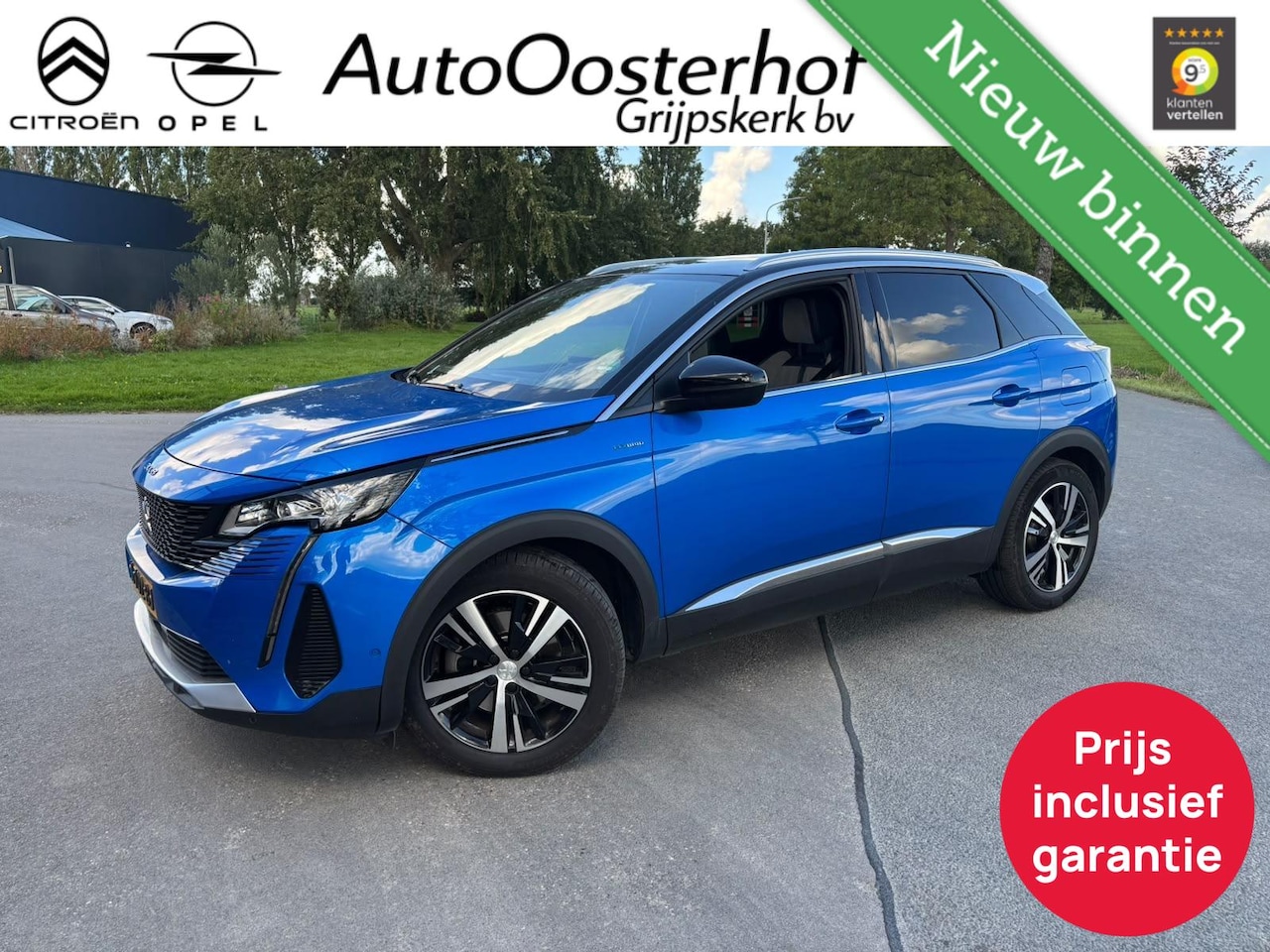 Peugeot 3008 - 225pk HYbrid GT Luxe All-in Prijs - AutoWereld.nl