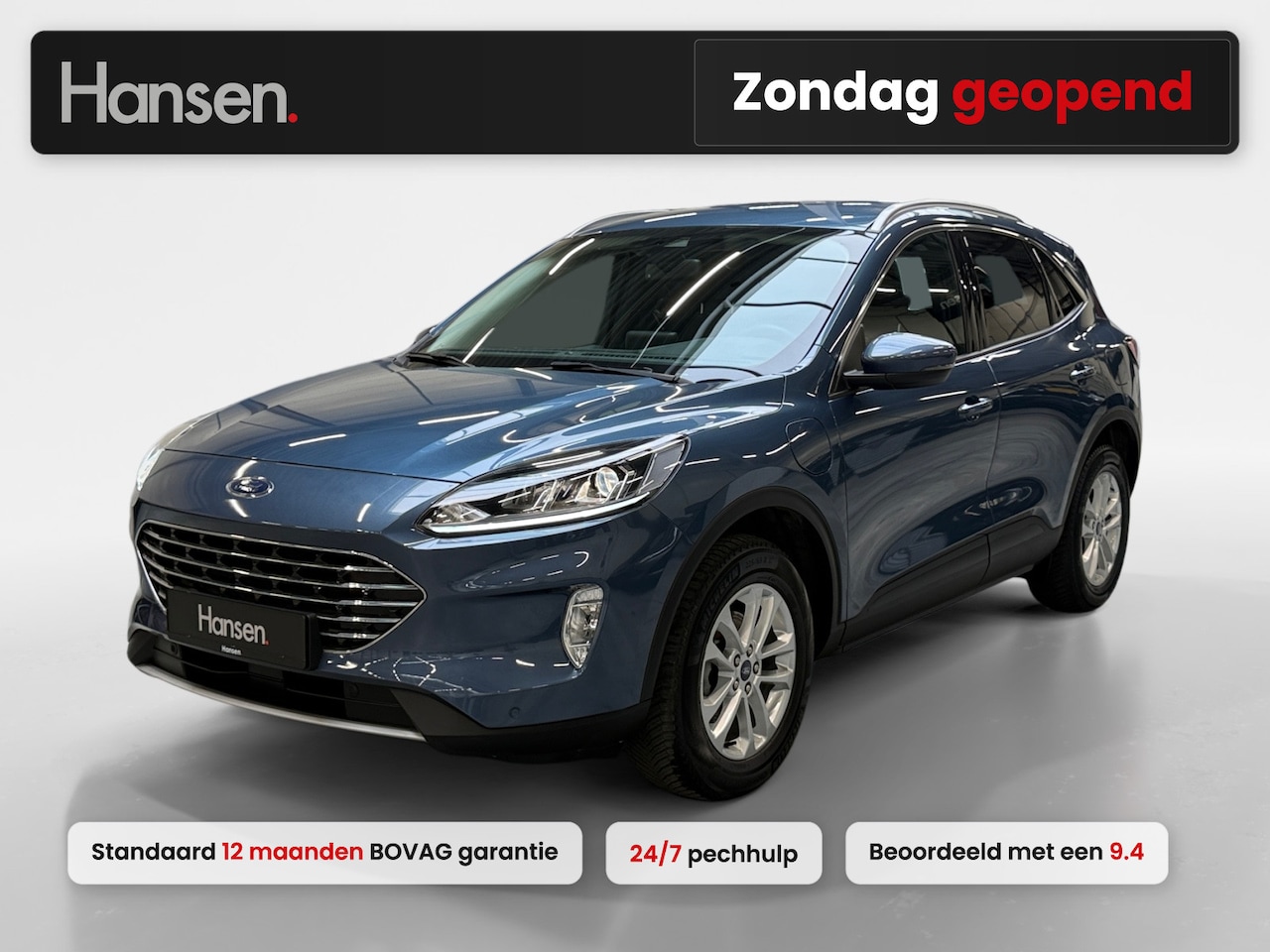 Ford Kuga - 2.5 PHEV Titanium I Stoelverwarming I Cruise Control I Camera I LED I - AutoWereld.nl