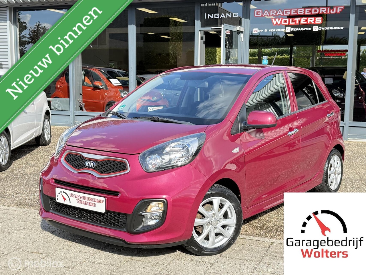 Kia Picanto - 1.2 CVVT World Cup Ed. AIRCO 5DRS STOEL+STU.VERW - AutoWereld.nl