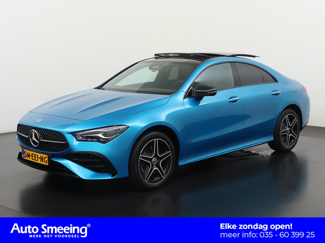 Mercedes-Benz CLA-Klasse - 250e AMG Night | Panoramadak | Dodehoek detectie | Trekhaak | Zondag open! - AutoWereld.nl