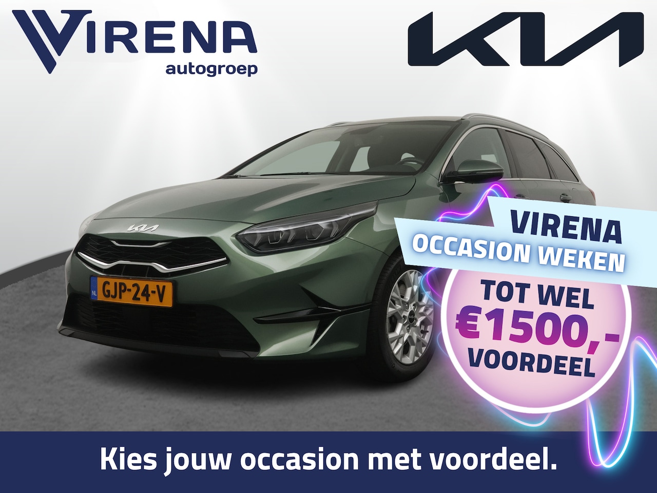 Kia Cee'd Sportswagon - Ceed 1.0 T-GDi MHEV DynamicPlusLine - Climate Control - Cruise Control - DAB- Apple Carpla - AutoWereld.nl