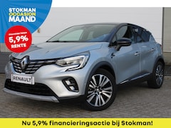 Renault Captur - 1.6 E-Tech full hybrid 145 PK iconic | Lederen bekleding en stoel elektrisch bedienbaar |