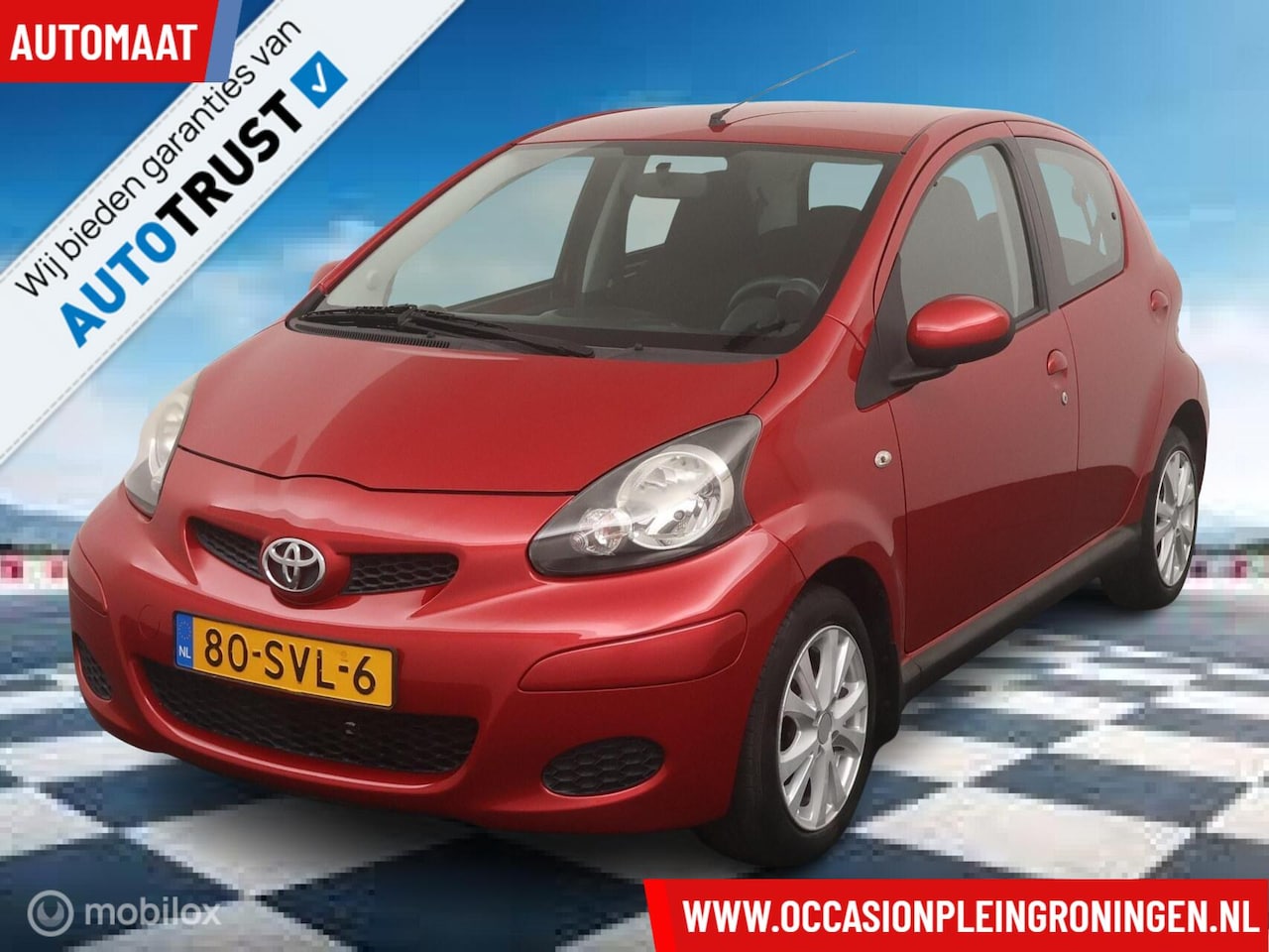 Toyota Aygo - 1.0-12V Comfort Navigator AUTOMAAT - AutoWereld.nl