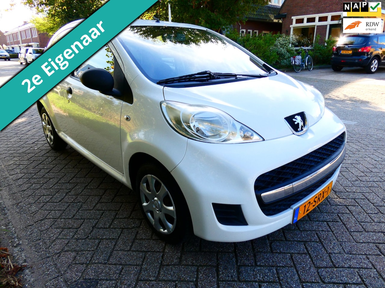 Peugeot 107 - 1.0-12V XR 5-deurs Airco Zuinig A-Label 2e eigenaar Historie - AutoWereld.nl