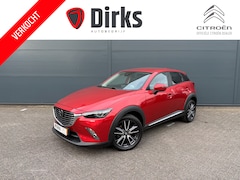 Mazda CX-3 - 2.0 SkyActiv-G 120 GT-Luxury (Camera - Leder incl verwarming - LED - Bose - Head up - Keyl