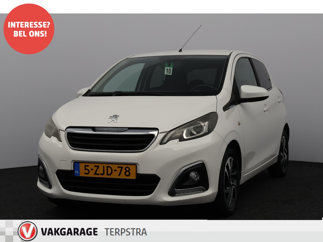 Peugeot 108 - 1.0 VTi Allure/ AUTOMAAT!/ LED Dagrijverl./ Media-Scherm/ Airco/ Flippers/ 15''LMV/ Multi. - AutoWereld.nl