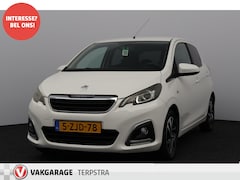 Peugeot 108 - 1.0 VTi Allure/ AUTOMAAT/ LED Dagrijverl./ Media-Scherm/ Airco/ Flippers/ 15''LMV/ Multi.S