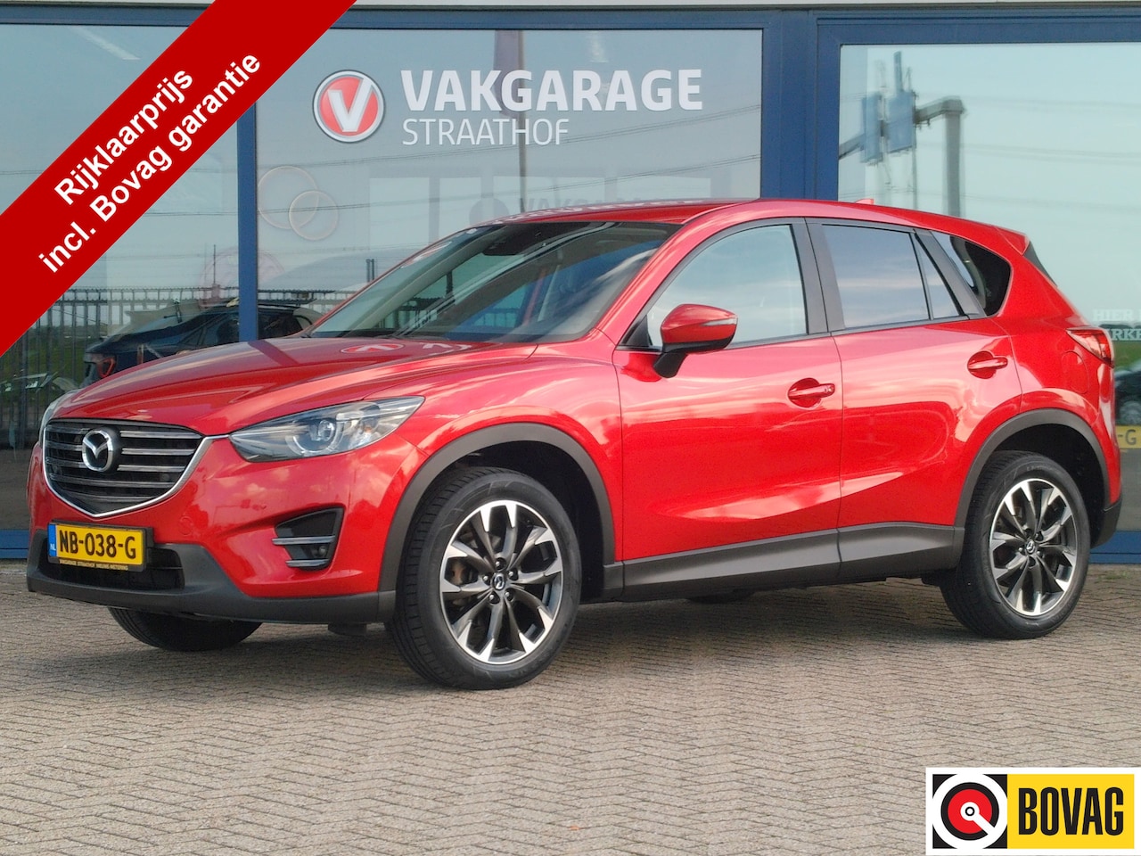 Mazda CX-5 - 2.0 SkyActiv-G 165 GT-M Line 2WD 2.0 SkyActiv-G 165 GT-M Line 2WD, Trekhaak / Automaat / Camera + Sensoren / Bose Audio / 1 - AutoWereld.nl