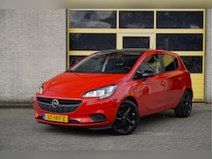 Opel Corsa - 1.4 5drs Black Edition BJ2018 Lmv 16" | Led | Pdc | App-Connect | Navi | Airco | Cruise co