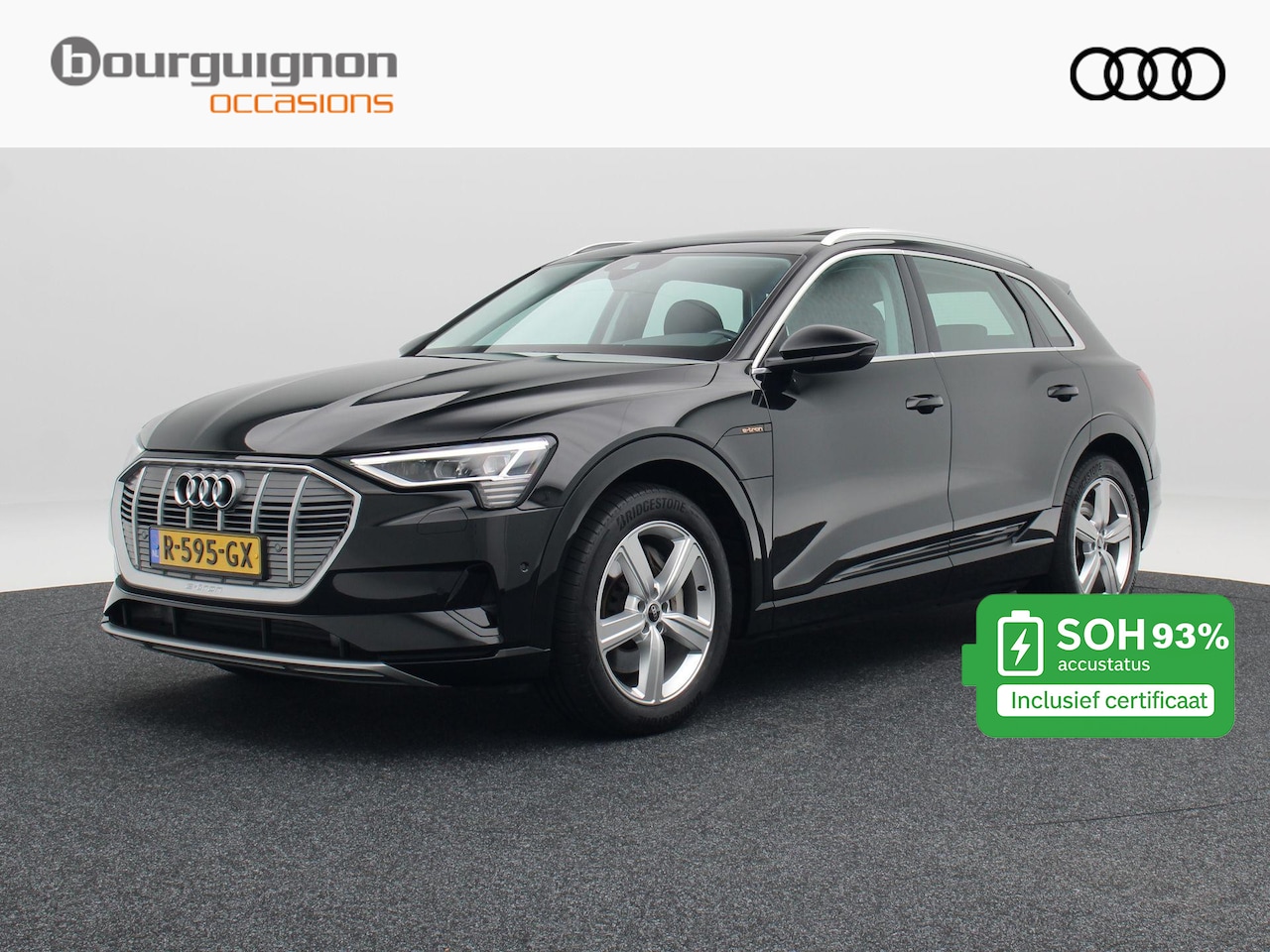 Audi e-tron - 55 quattro Advanced edition Plus 95 kWh 408 Pk | Leder | Memory | Panoramadak | Trekhaak | - AutoWereld.nl