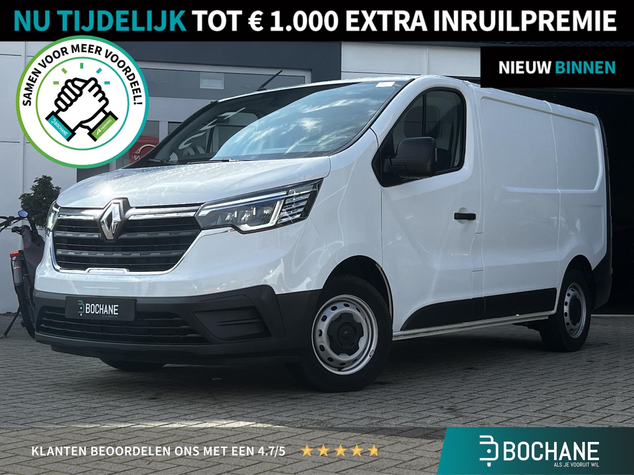 Renault Trafic - 2.0 Blue dCi 130 T29 L1H1 Advance | BPM vrij | Betimmering laadruimte | - AutoWereld.nl