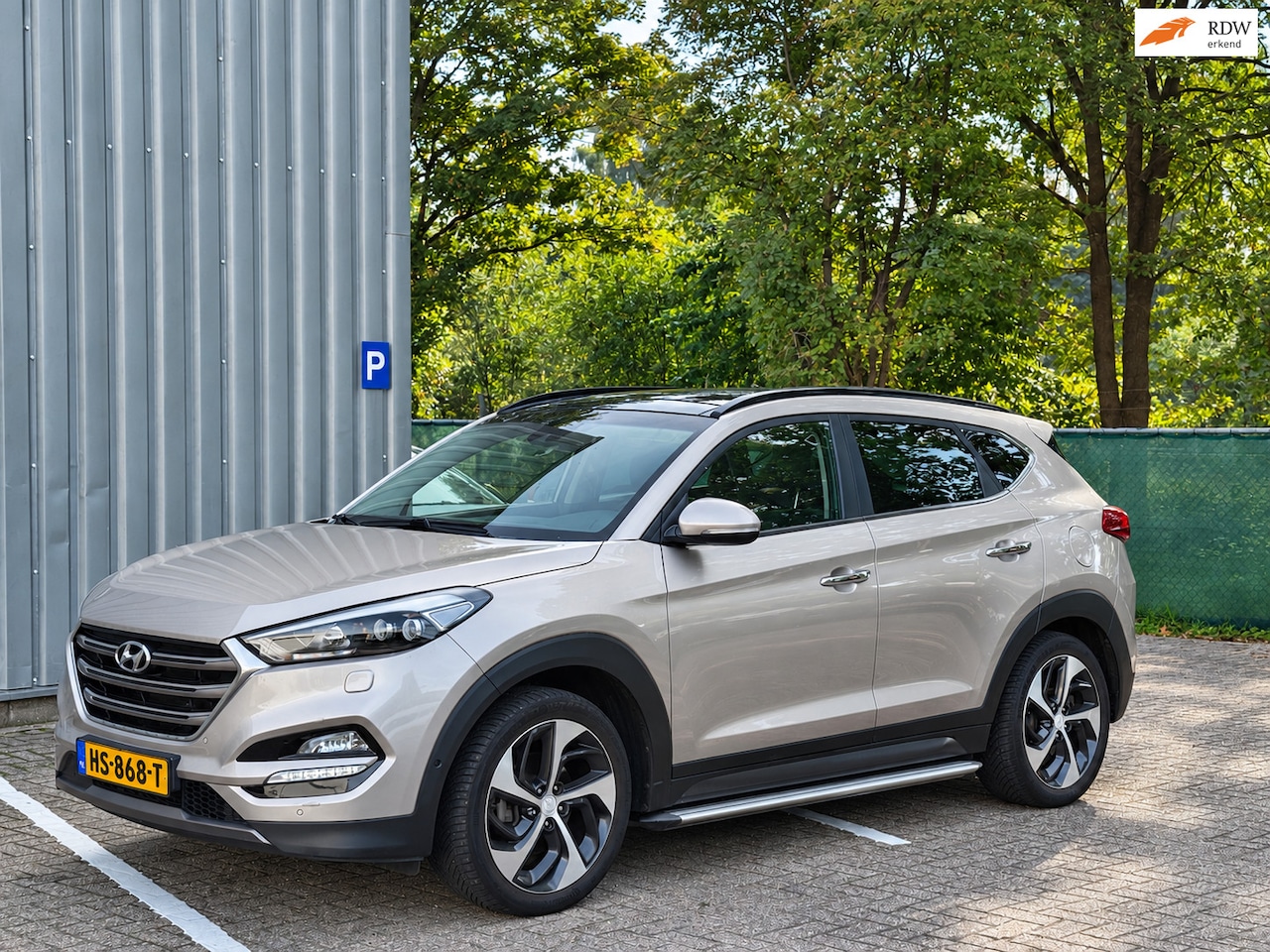 Hyundai Tucson - 1.6 T-GDi Premium 4WD Stoelvent/verw/Stuurverw / Lane Assist / Trekhaak - AutoWereld.nl