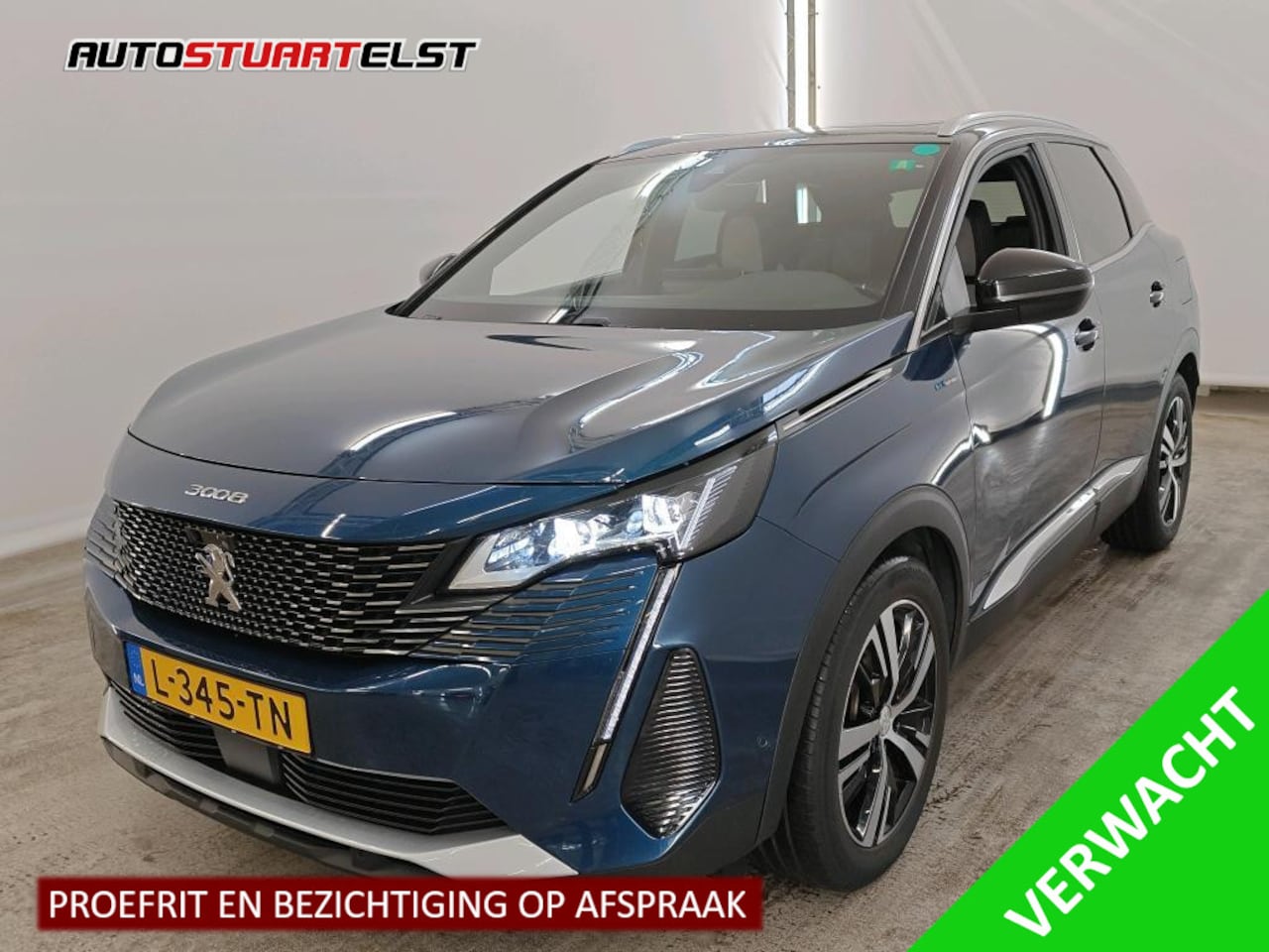Peugeot 3008 - 1.6 HYbrid 225 GT 1e Eigenaar | Dealer Onderh | NL-Auto | Pano | SOH92% | BTW | Night Visi - AutoWereld.nl