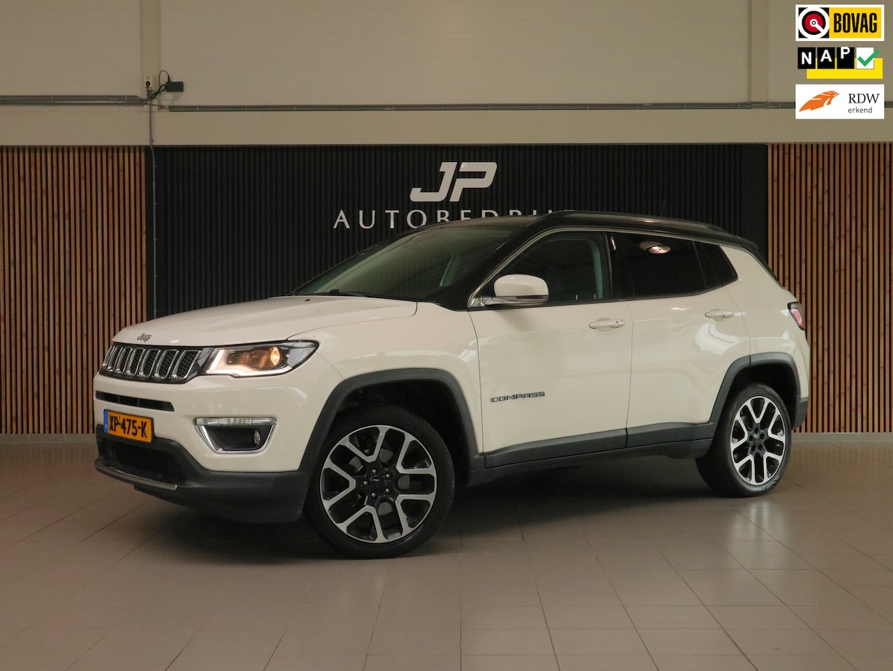 Jeep Compass - 1.4 MultiAir Limited 4x4 Apple Carplay|Trekhaak|Beats Audio|Navi - AutoWereld.nl