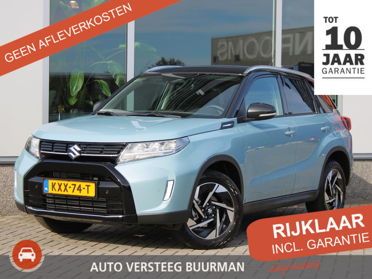 Suzuki Vitara - 1.4 Boosterjet Smart Hybrid Style Automaat Panorama-Schuifdak, Leder/Microvezel Bekleding, - AutoWereld.nl
