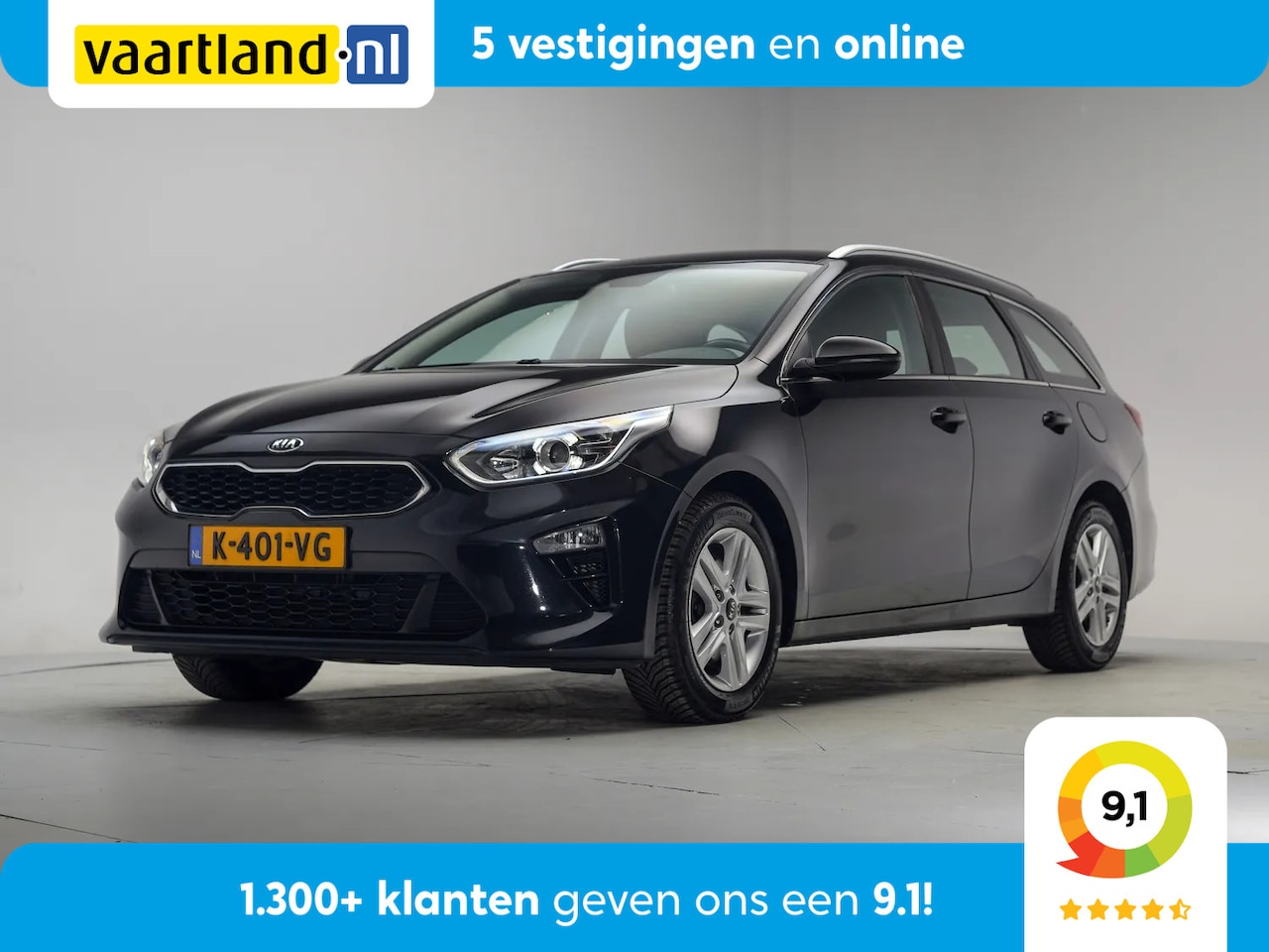 Kia Cee'd Sportswagon - Ceed 1.0 T-GDi DynamicLine [ Apple/Android Camera Clima ] - AutoWereld.nl