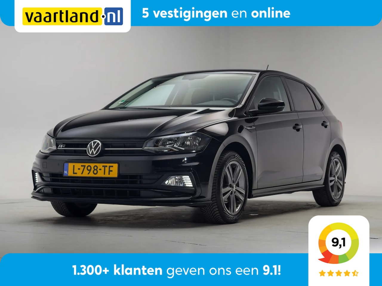 Volkswagen Polo - 1.0 TSI R-Line Edition [ Navi Apple/Android Adapt.cruise ] - AutoWereld.nl