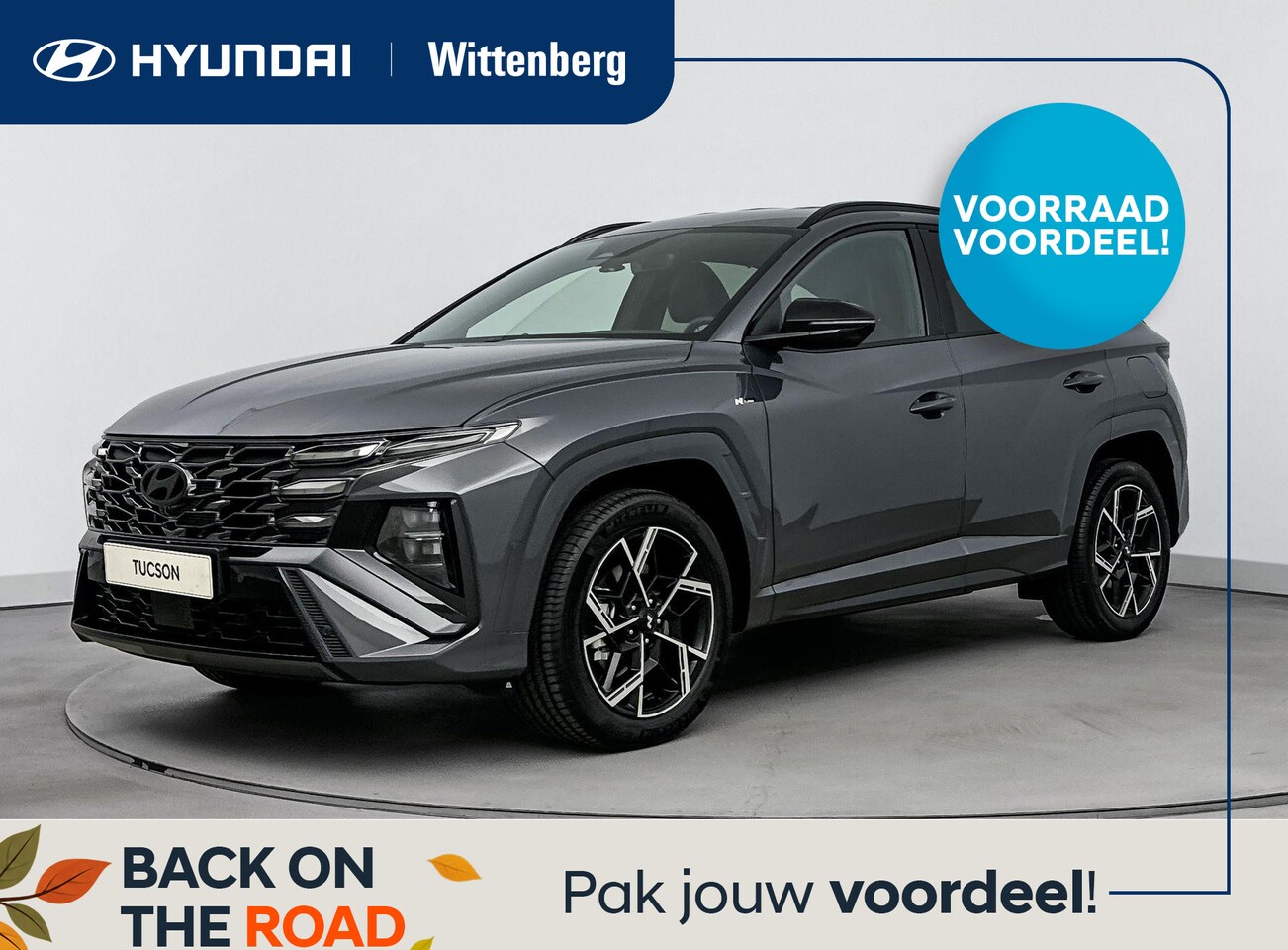 Hyundai Tucson - 1.6 T-GDI HEV N Line | Nieuw | Snel leverbaar! | Stoel + stuurverwarming | 360 Camera | - AutoWereld.nl