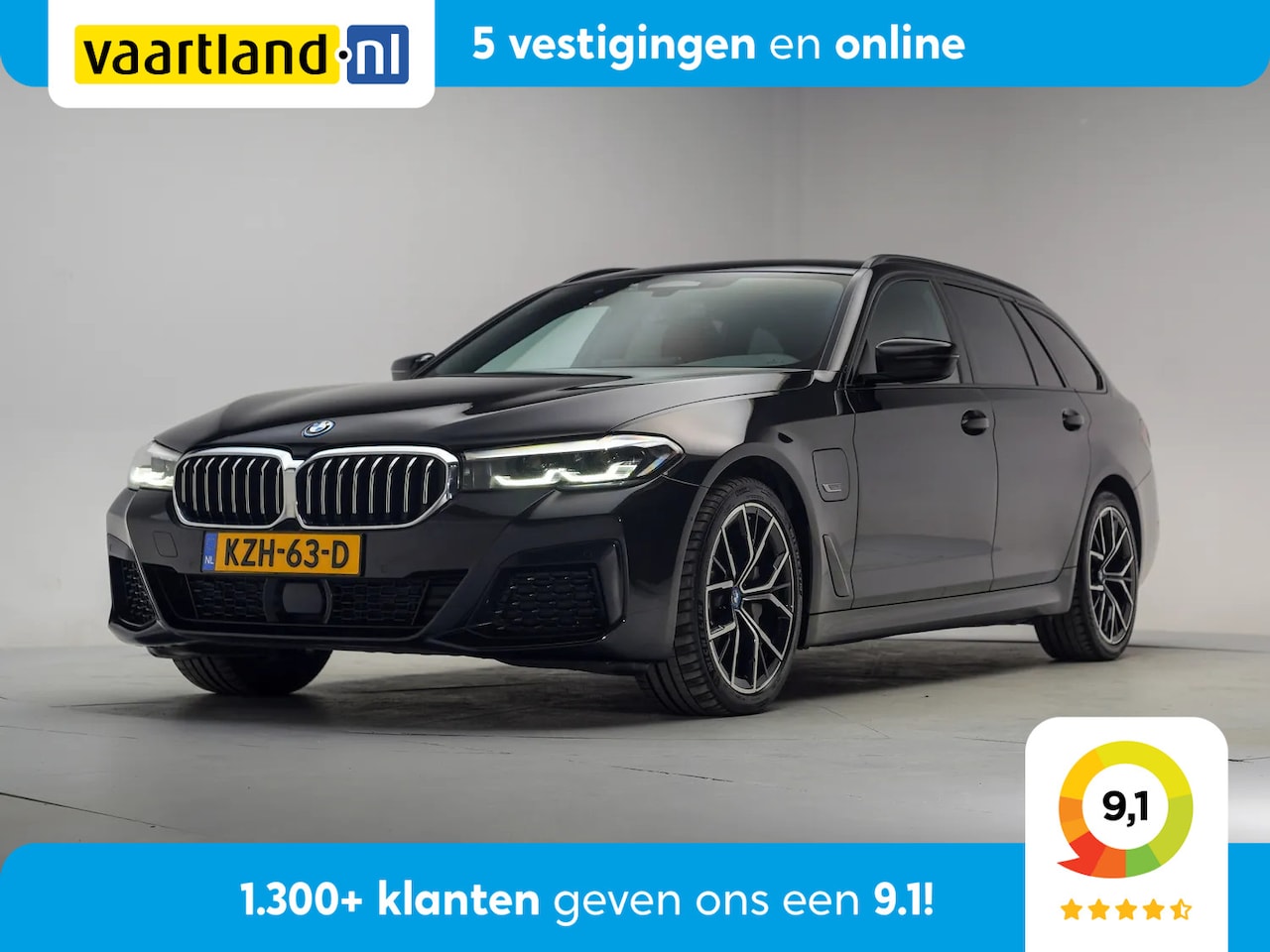 BMW 5-serie Touring - 530e M-Sport High Executive Aut. [ Sfeerverlichting Adapt.cruise Trekhaak ] - AutoWereld.nl