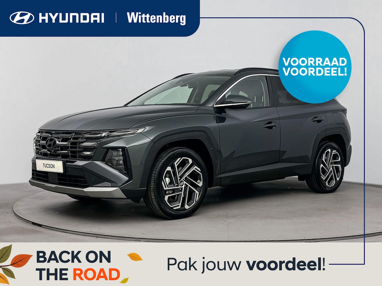 Hyundai Tucson - 1.6 T-GDI HEV Premium Sky | Apple Carplay/Android Auto | Lichtmetalen velgen 5-spaaks 19" - AutoWereld.nl