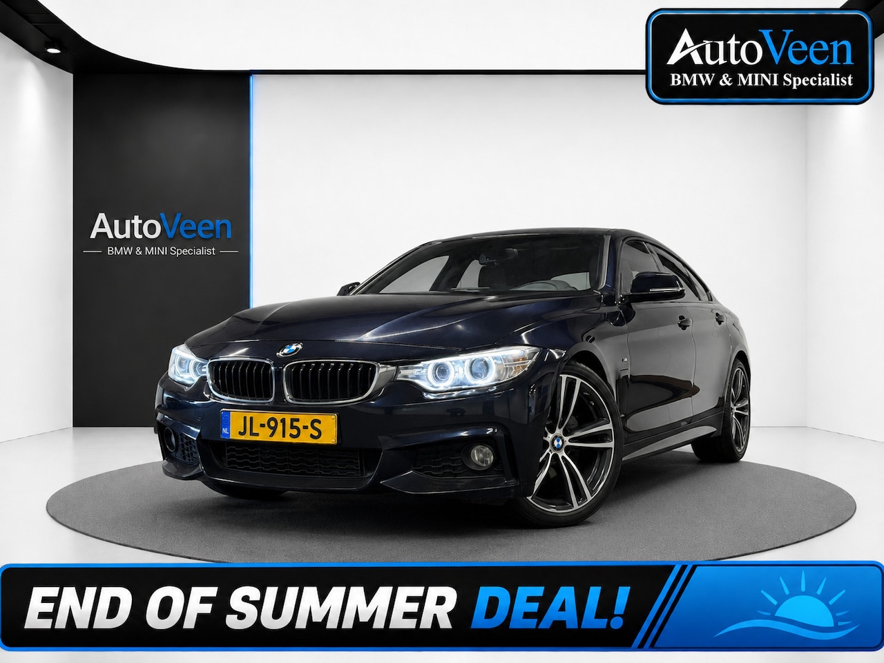 BMW 4-serie Gran Coupé - 418i Centennial High Executive (LED, M-SPORT, LEDER, NAVI, PDC) - AutoWereld.nl