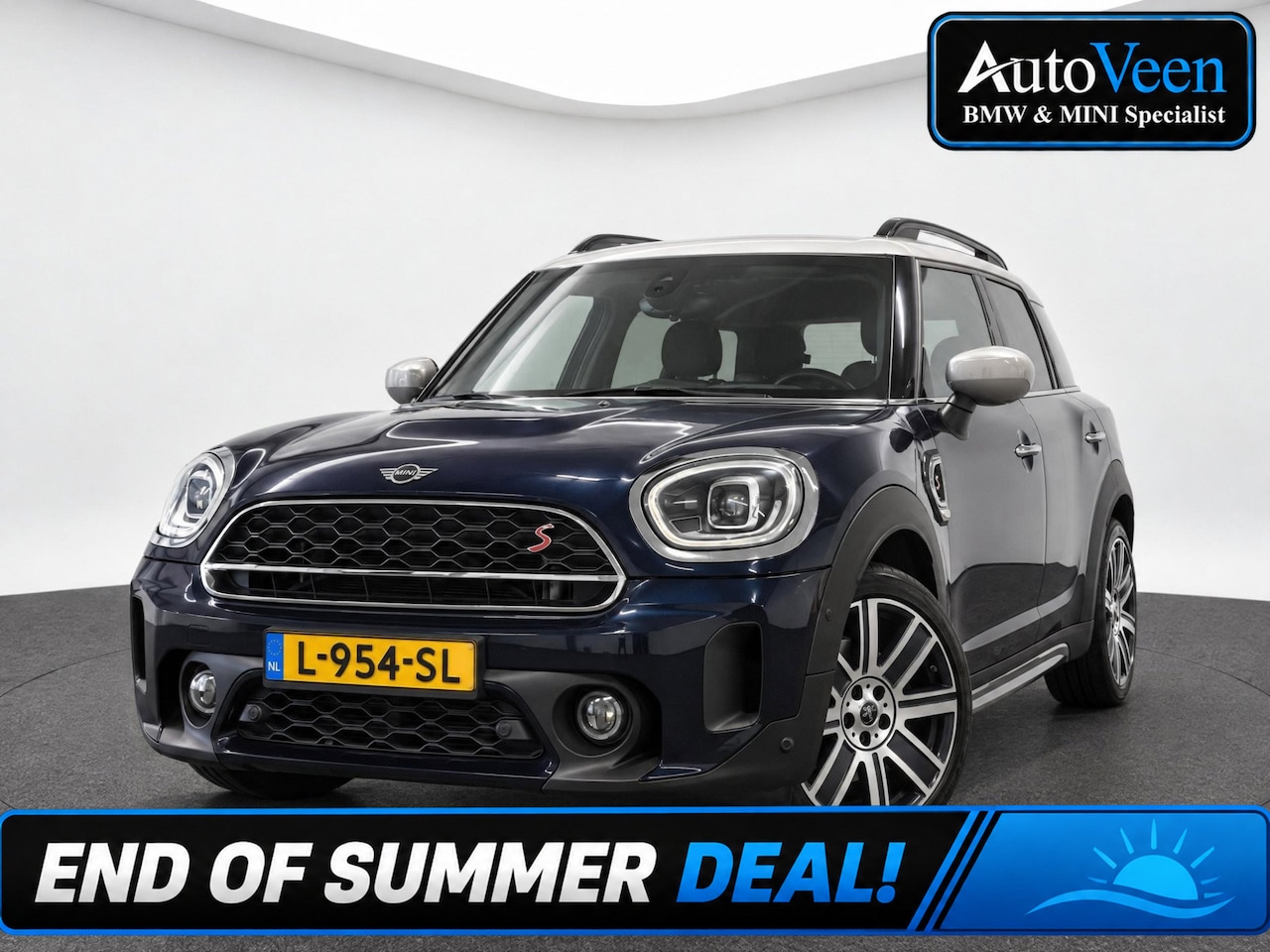 MINI Countryman - Mini 2.0 Cooper S MINI Yours (PANO, LED, CAMERA, STOELVERWARMING, HUD) - AutoWereld.nl