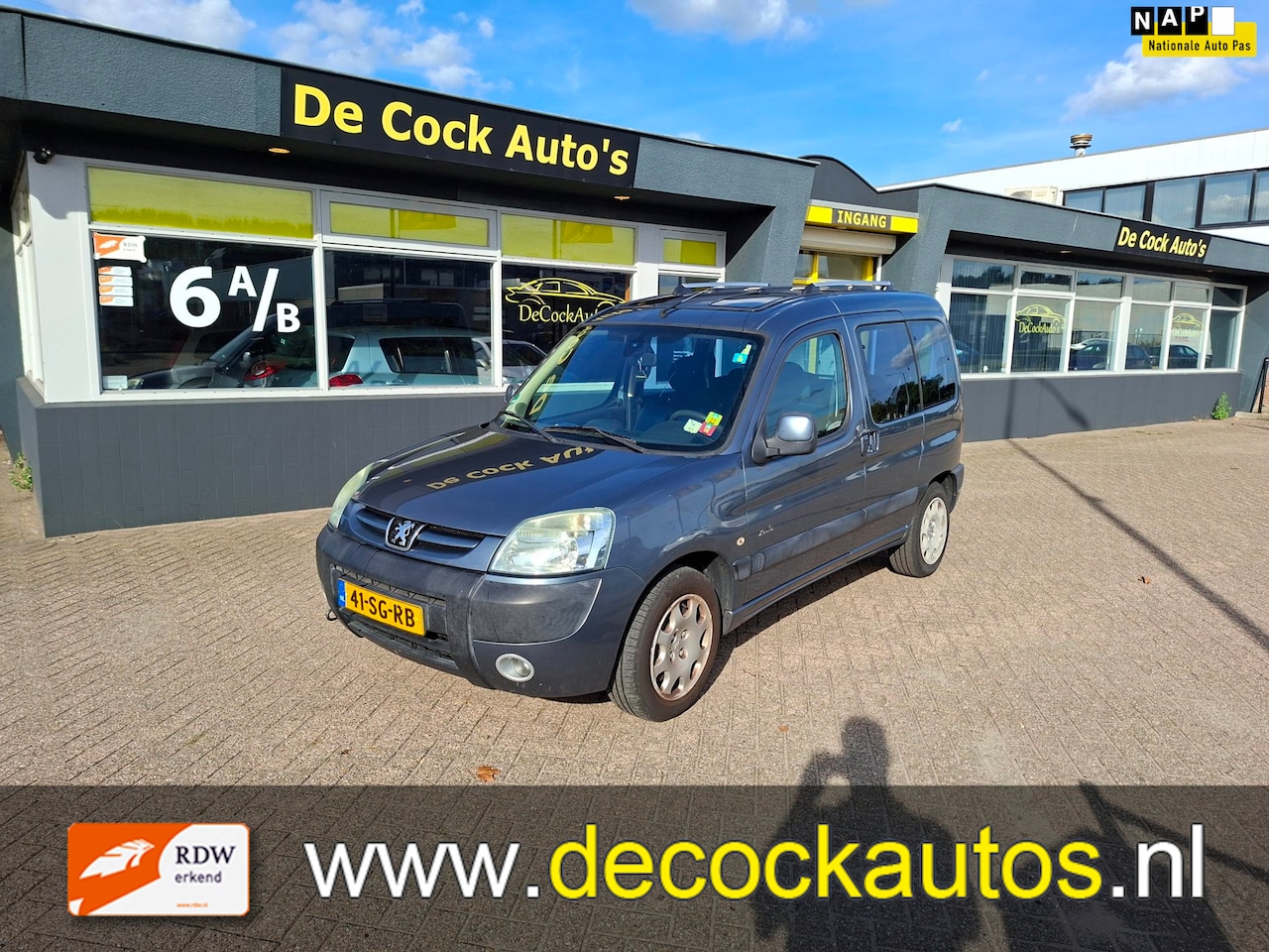 Peugeot Partner MPV - 1.6-16V Zenith 2/TREKHAAK/AIRCO - AutoWereld.nl