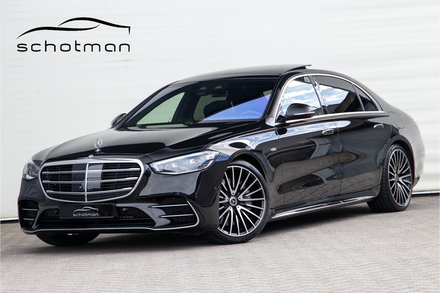 Mercedes-Benz S-klasse - 580 e 4MATIC Lang AMG Premium Plus, Business Class, Burmester 4D, 4x Massage, Achterasbest - AutoWereld.nl