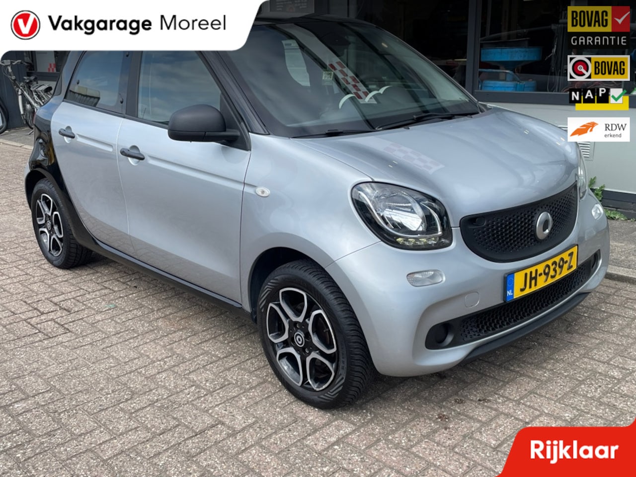 Smart Forfour - 1.0 Pure Compacte Automaat in nette staat - AutoWereld.nl