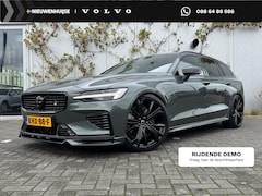 Volvo V60 - 2.0 T6 Plug-in hybrid AWD Ultra Dark | Heico Bodykit + Uitlaat + Verlaging | 21 Inch | Hea